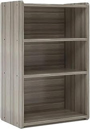 Tot Mate School Age Shelf Storage, Ready-to-Assemble, Shadow Elm Gray