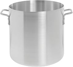 HUBERT Stock Pot 24 Quart Aluminum