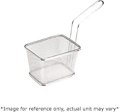 G.E.T. 4-81868 Serving Fry Basket, Stainless Steel, 5" x 4" x 3-1/4", Case of 24