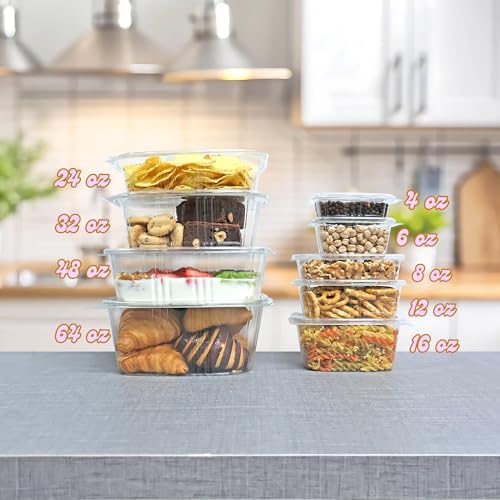 KODA CUP 32oz / Clear / 32.0 fluid_ounces Clamshell Take Out Containers