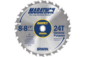 IRWIN 8-1/4" 24T / Marathon / Silver Circular Saw Blades