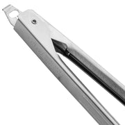 16" Heavy-Duty Gripper Tong with Lock | Commercial Flat Paddle and Serrated Utility Kitchen Utensil for Restaurant Buffet Catering by Edlund – Stainless Steel, Model 6416HDL