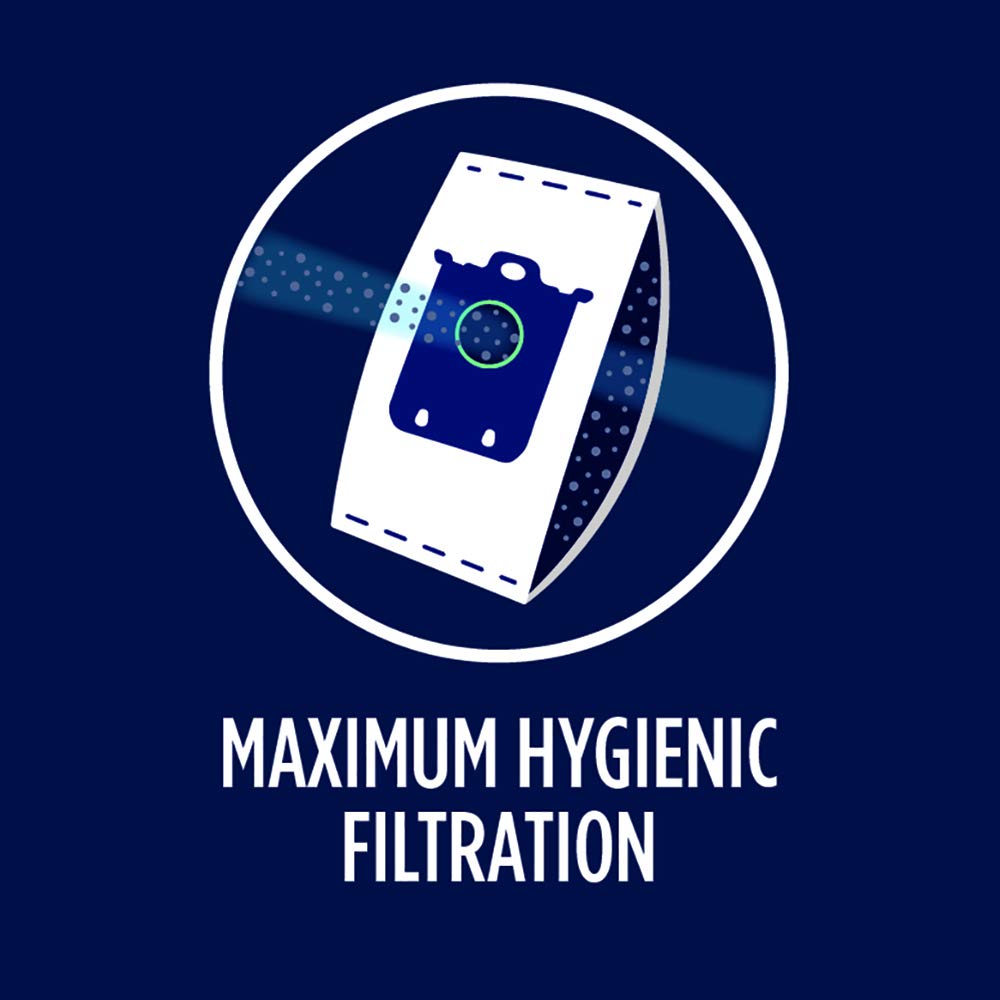 Vacuum Cleaner Bags by Electrolux – 3.5 liters, Synthetic, White, Model e201sm