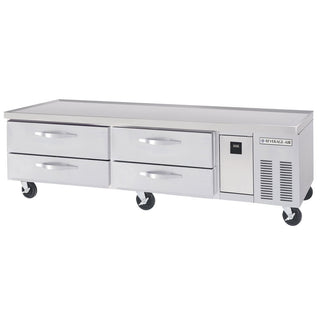 Beverage-Air Commercial Chef Bases 84" by Beverage Air – Stainless-Steel, Model WTRCS84-1