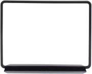 Matte Black Metal Frame Sign Sure Grip Base - 8 1/2"H x 11"L