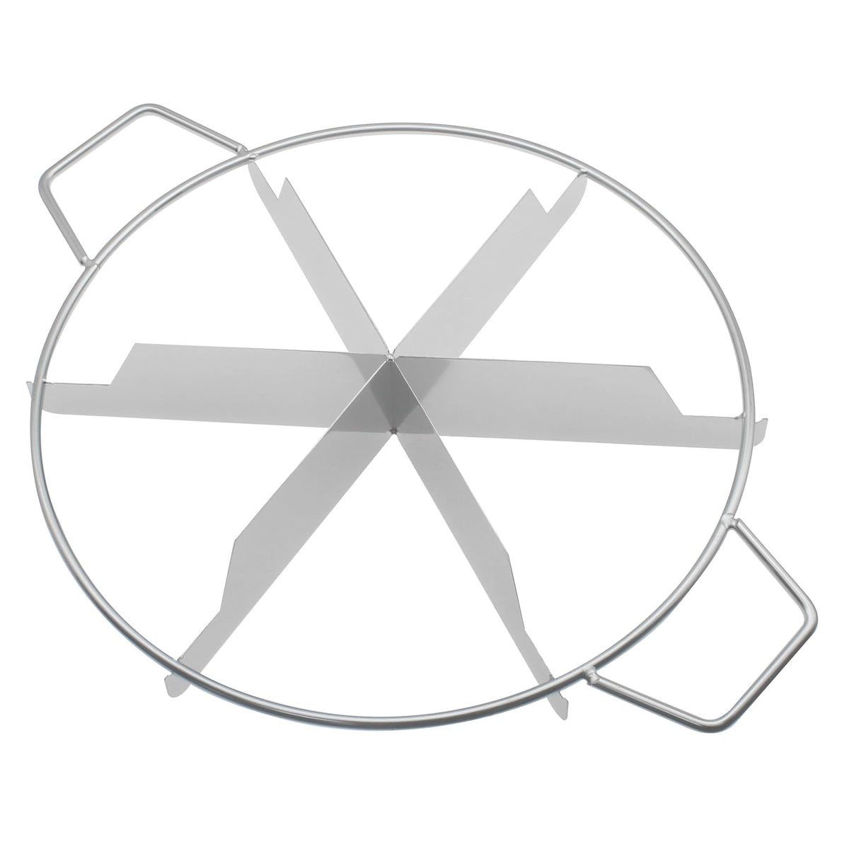 FDXGYH Pie Cutter, 6 Slice Stainless Steel, Silver