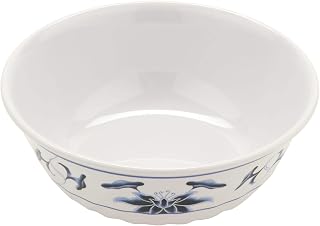 G.E.T. M-609-B, Water Lily Collection, White 2.3 qt. Fluted Melamine Bowls (Pack of 12)