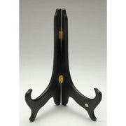 12" (H) Black Decorative Plate Stand by TRIPAR INTL. INC. – Wood, Black, Model 41194
