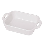 Rectangular Dish by STAUB – 7.5 x 6 inches, 1.25 quarts, Ceramic, White, Model 40511-144