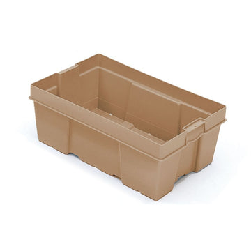 Orbis™ Beige Poultry Tote - 24"L x 16"W x 11"H by HUBERT – Plastic, Beige, Model 14239001059