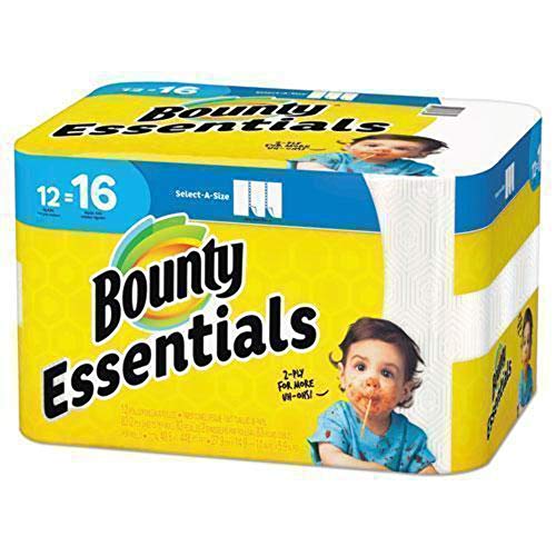 Bounty White / 1 / 83 Count (Pack of 12) Paper & Plastic
