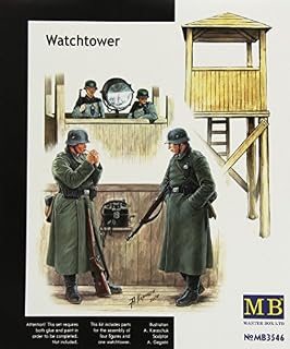 1:35 Scale Watchtower with Four Figures by Masterbox