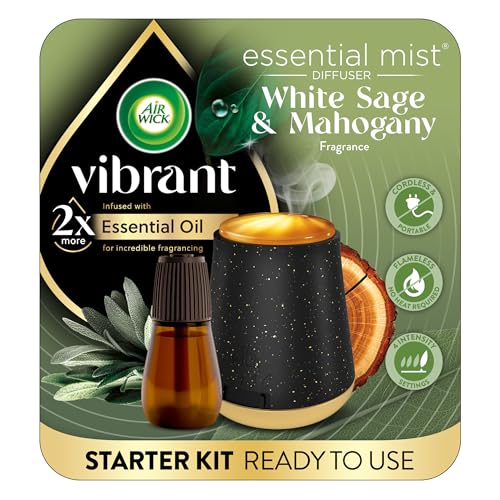 Air Wick 0.67 Fl Oz (Pack of 1) / White Sage & Mahogany / Multicolor Electric