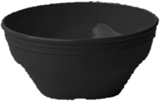 Cambro 150CW110 Camwear Black 16.7 Oz. Square Bowl - 48 / CS
