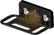 Carr's 195001: Hd Mega Ladder Rack Step - Black - Chevy Express/Gmc Savana (Step Not Illuminated) - (Single)