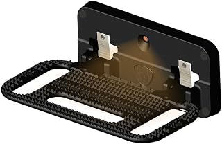 Carr's 195001: Hd Mega Ladder Rack Step - Black - Chevy Express/Gmc Savana (Step Not Illuminated) - (Single)