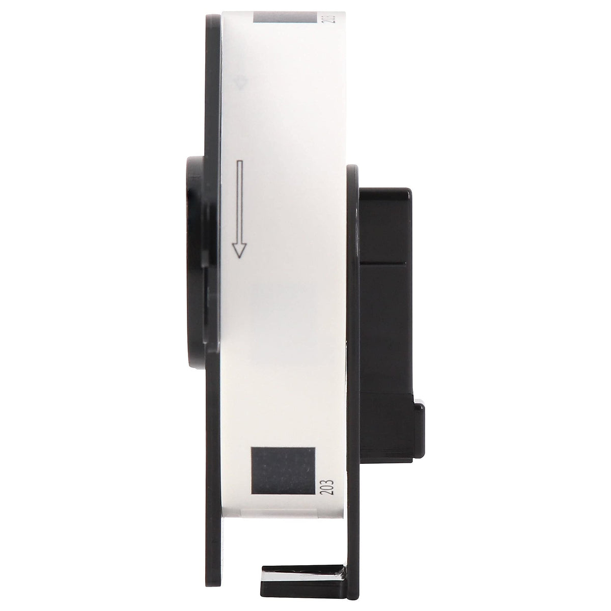 DK-1203 File Folder Label Roll by Brother – 1 Roll, Paper, White, Model DK1203