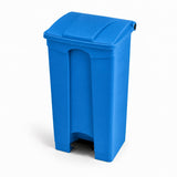 Step-On Trash Can by Glownary – 23 Gallon, 23.0 gallons, Resin, Blue, Model 475stpkt23bl