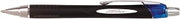 Uni-Ball Jetstream RT Roller Ball Retractable Waterproof Pen, Blue Ink, Bold SAN73833