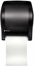 San Jamar T8000TBK Tear-N-Dry Essence Automatic Dispenser Classic Black 11 3/4 x 9 1/8 x 14 7/16