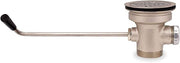 T&S Brass B-3952 Twist Handle Waste Drain Valve