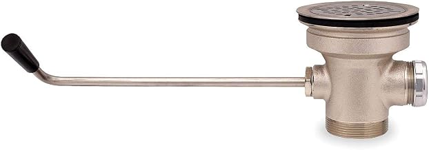 T&S Brass B-3952 Twist Handle Waste Drain Valve