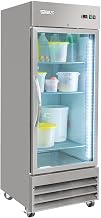MSD-1DR-BAL-27-G-X 29" One Section Reach In Refrigerator - (1) Right Hinge Glass Door, 115v