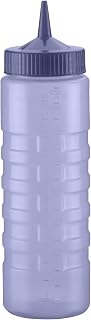 Vollrath Traex 4924C-44 Color-Mate Blue 24 Ounce Single Tip Squeeze Dispenser