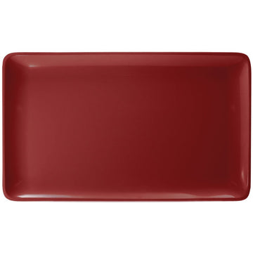 Belize 20 x 11 Cranberry Tray by Elite Global Solutions – 20" x 11" x 1.3", Melamine, Multicolor, Model M2011RC-CBR