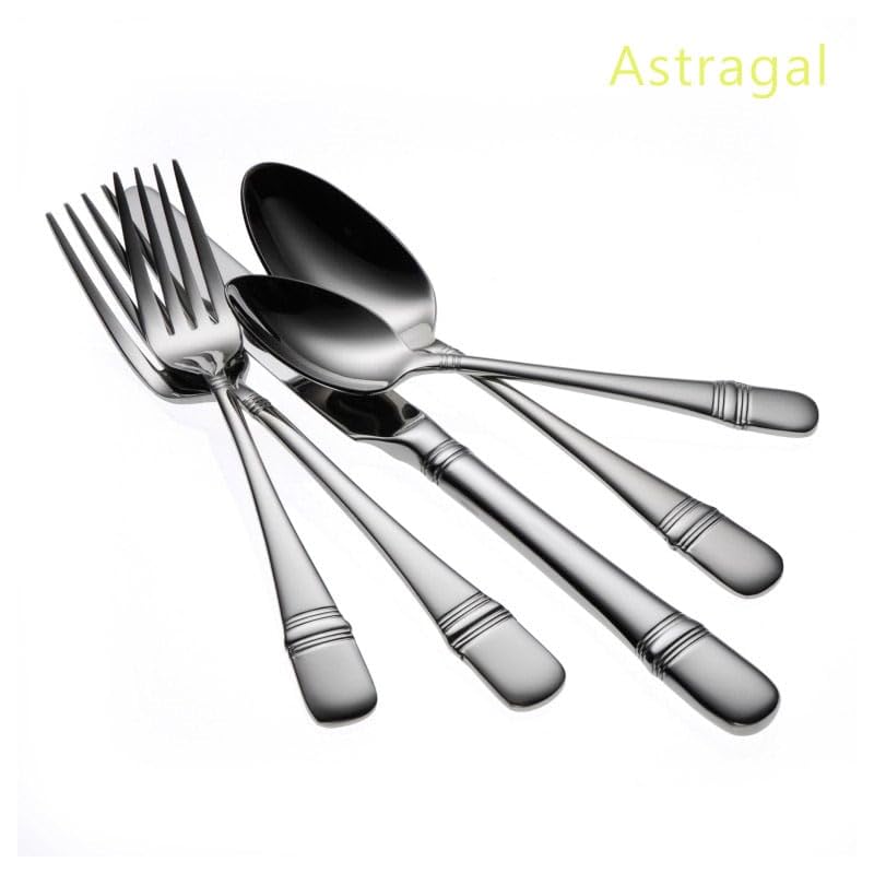 Astragal S/S 1-Piece Table Knife - Dozen by Oneida – 18 / 10 stainless steel, Model T119KPTF