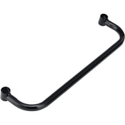 Black EPOXY Safety Push Handle 24W by Nexel – Alloy Steel, Black, Model AE24B