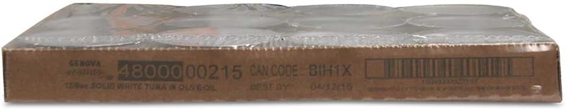 Chicken Of The Sea Genova Tonno Solid White Tuna in Olive Oil, 5 Ounce -- 12 per case.