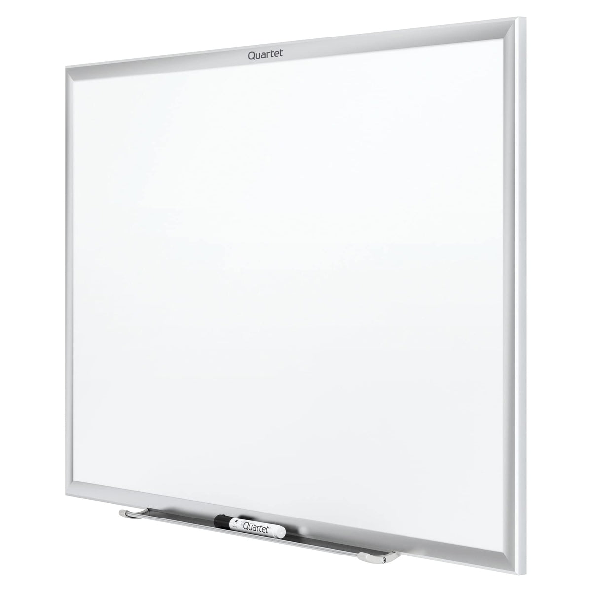 Dry Erase White Board 72"W x 48"H Magnetic Whiteboard by Quartet – 72"W x 48"H, Aluminum, Silver, Model SM537