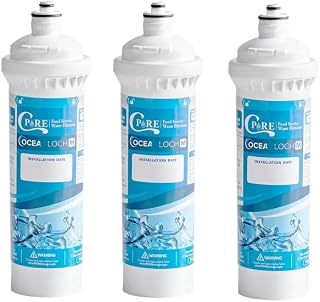 3 Pack Water Filter Cartridge FOR C Pure Oceanloch Plus M Genuine OEM Replacement Filter Compatible with Everpure H-300+M H-300 H-200