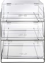 HUBERT Black 3-Tier Wire Bakery Case