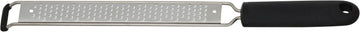 Winco 17" Black Zester Grater Anti-slip Handle