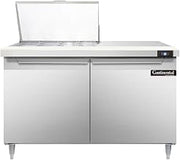 DL48-12M Designer Line Mighty Top Sandwich Unit, 48" W, With 12 Pan Top Openings