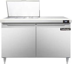 DL48-12M Designer Line Mighty Top Sandwich Unit, 48" W, With 12 Pan Top Openings