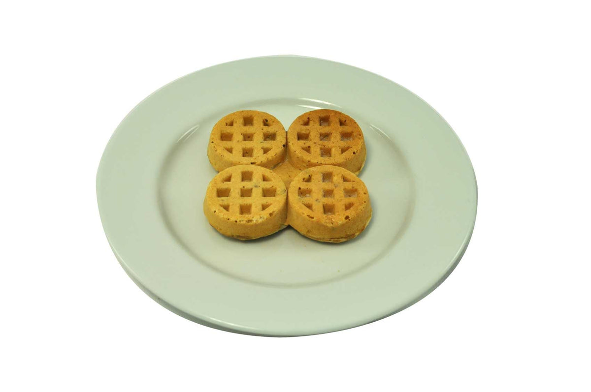Blueberry Bash Mini Waffles by Pillsbury – 2.47 Ounce (Pack of 72), Pack of 72