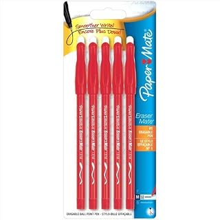 Paper Mate Stick Medium Tip Ballpoint Pens44; Red Ink