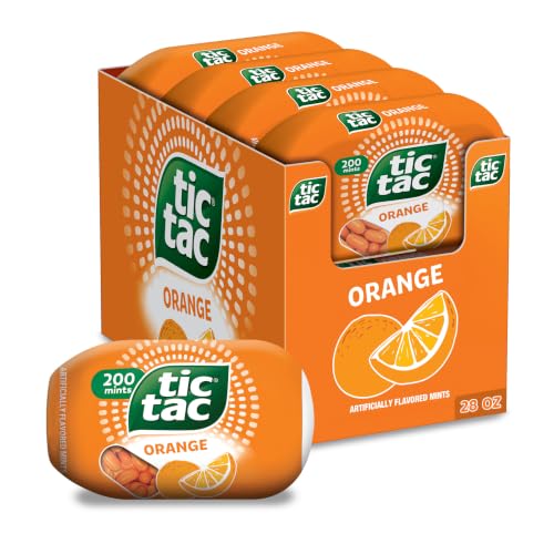 Tic Tac Orange / 3.4 Ounce (Pack of 48) / Mints Candy & Mints