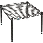 Black Epoxy Wire Dunnage Rack by Nexel – Wire, Black, Model P2424B