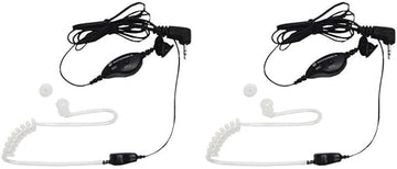 Motorola 1518 Surveillance Headset with Push-to-Talk Microphone for Talkabout Radios
