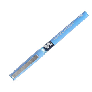 V5 Liquid Ink Rollerball 0.5 mm Tip (Single Pen) - Blue by PILOT – 1 Count (Pack of 1), Plastic, Blue, Model BXL-V5-L