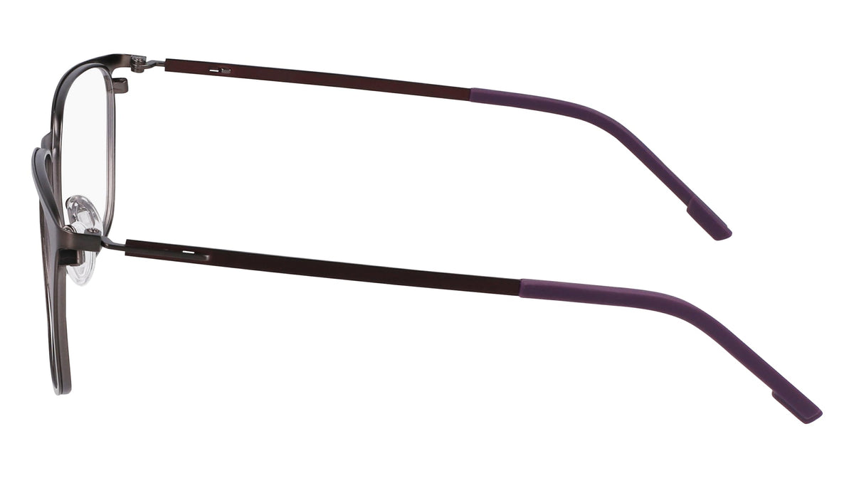 Eyeglasses E 1143 073 Matte Gunmetal/Midnight Plum by Flexon – Matte Gunmetal/ Midnight Plum, Model FLEXON E1143