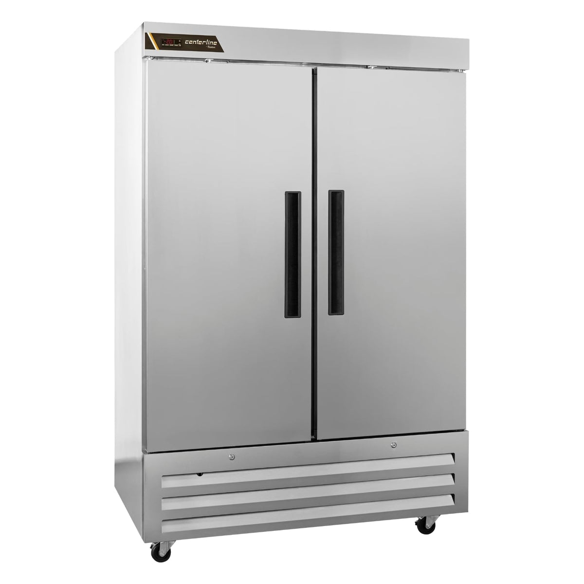 Traulsen (2) Solid Doors, Right Hinged / Silver / 1 Freezers