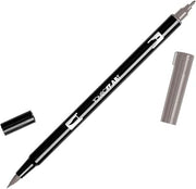Tombow Dual Brush Pen Art Markers, Warm Gray 2 N79, 1-Pack