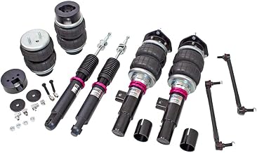 MARS-6026-E Mono-Air Strut Lowering Kits, 32 Damping Settings, compatible with Volkswagen R32 (MK5) 2008