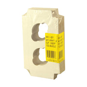 White 2 Cupcake Inserts by Boxit – Pack of 100, Model 84CI-261