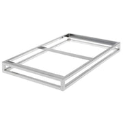 Cerve Collection Chrome Full Size Housing - 2"H by HUBERT – Metal, Grey